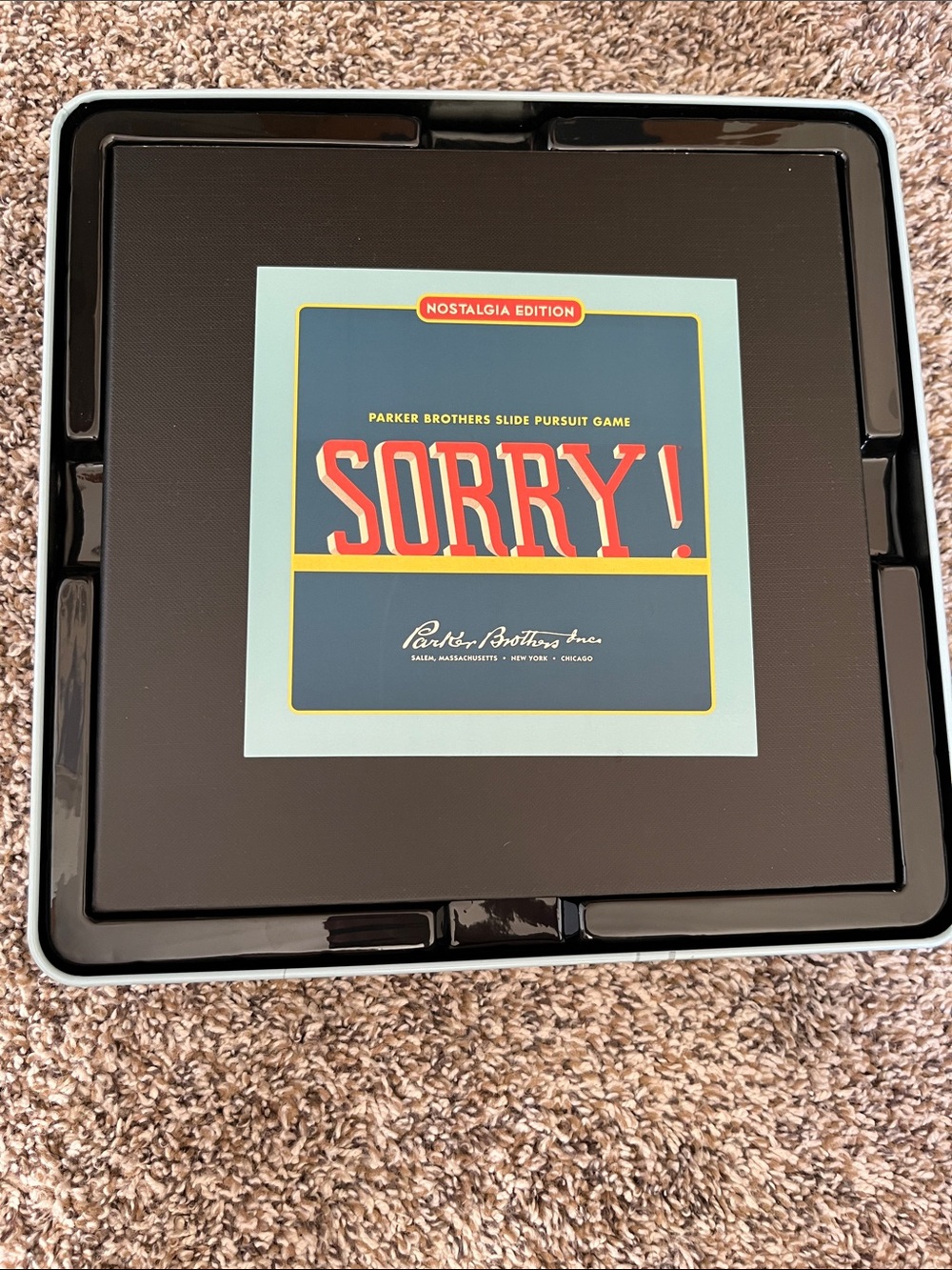 Hasbro Sorry! Nostalgia Edition Board Game - Picture 6 of 7